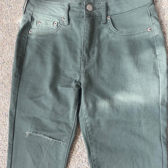 Aeropostale Jeans Green Jeans Size 4 - Picture 2 of 9